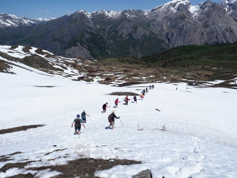 Descente après col de Mérindol