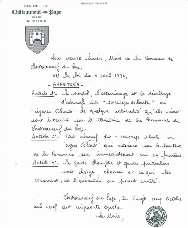 Châteauneuf-du-Pape, Jean-Marc mardi 12 septembre 2023
