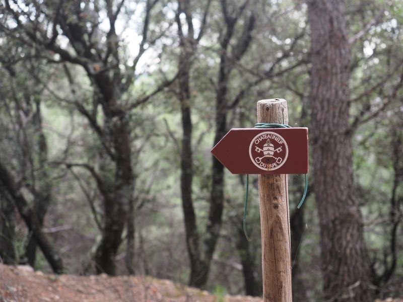 Balisage autour de Châteauneuf